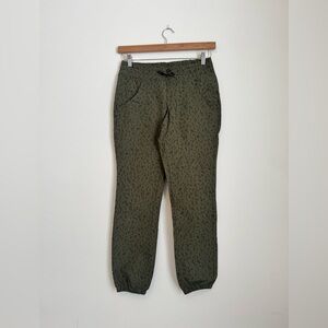 MEC Green Patterned Women Hiking Pants